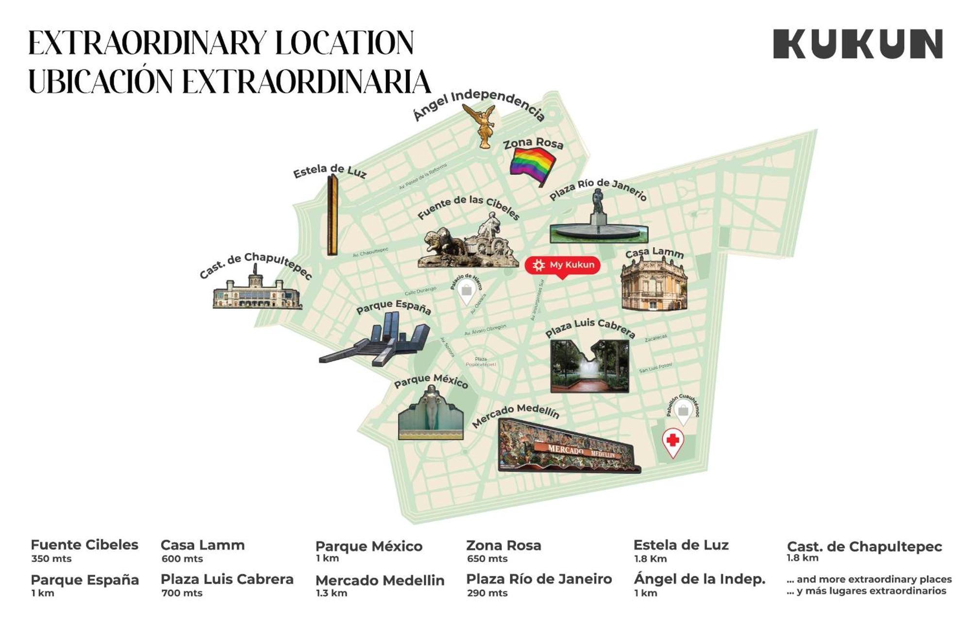 Casa Tonala By Kukun Aparthotel Mexico City Luaran gambar