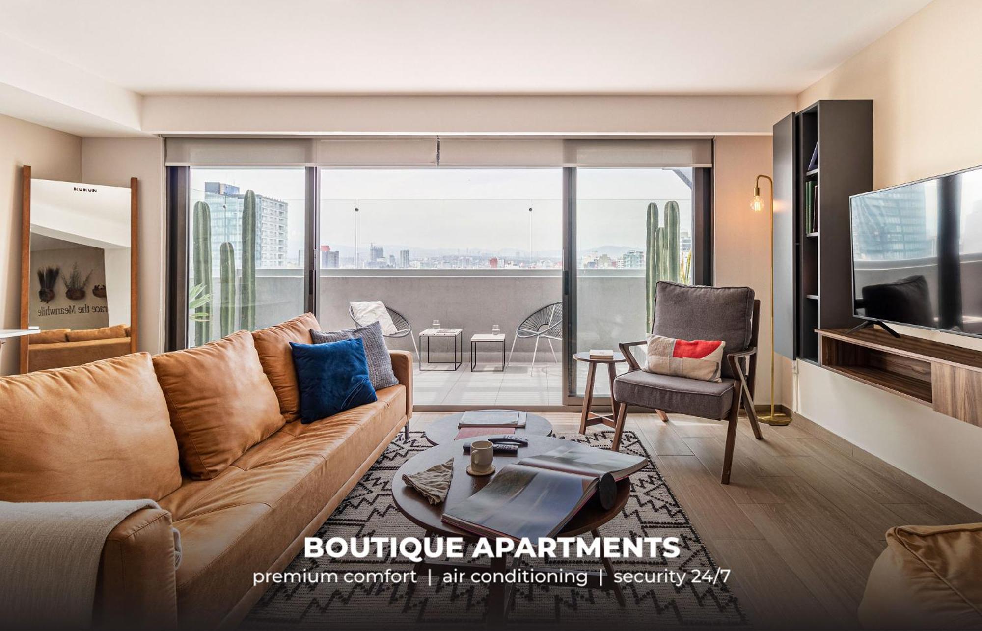 Casa Tonala By Kukun Aparthotel Mexico City Bilik gambar